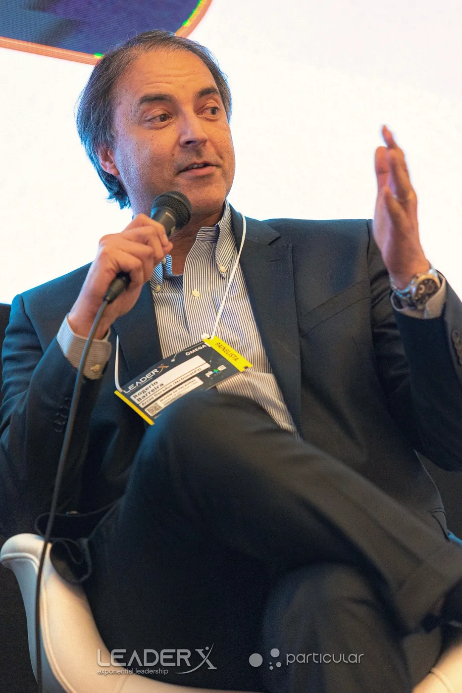 Rogério Barreira, da Arcos Dorados (McDonald’s), em uma edição do LeaderX Talks