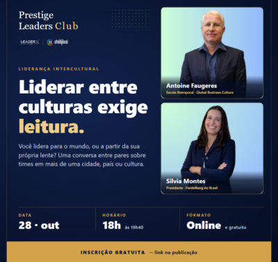 Encontro Prestige Leaders Club | Como liderar equipes de diferentes localidades e culturas?